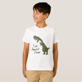 小さい武装したディーノ Tシャツ (正面フル)