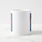 小さい泳ぐ人3 2011年 ジャンボコーヒーマグカップ (正面)