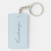 小さい涙のトレーラーThunder_Cove キーホルダー (裏面)