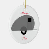 小さい涙のトレーラーThunder_Cove セラミックオーナメント (右)