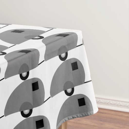 小さい涙のトレーラーThunder_Cove テーブルクロス (インサイチュ)