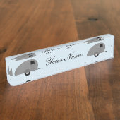 小さい涙のトレーラーThunder_Cove デスクネームプレート (側面)