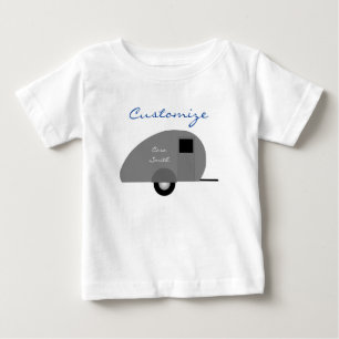 小さい涙のトレーラーThunder_Cove ベビーTシャツ