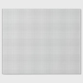 小さい灰色および白く千鳥格子のな包装紙 ラッピングペーパー (フラット)