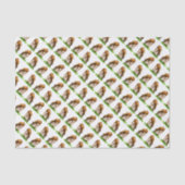 小さい牧草を食べる馬の子馬のティッシュペーパー 薄葉紙 (正面)