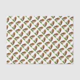 小さい牧草を食べる馬の子馬のティッシュペーパー 薄葉紙