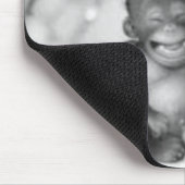 小さい猿 マウスパッド (コーナー)