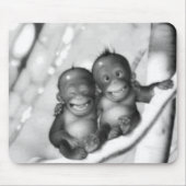 小さい猿 マウスパッド (正面)