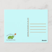 小さい生き物は郵便はがき感謝していしています ポストカード (裏面)