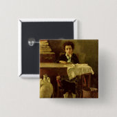 小さい男生徒、か貧しい男生徒 缶バッジ (正面&裏面)