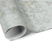 小さい石が付いている割れたコンクリートの壁 ラッピングペーパー (ロールコーナー)