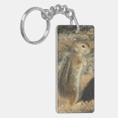 小さい砂漠のリスKeychain キーホルダー (正面左)