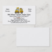 小さい破損の低下のキャンピングカー 名刺 (正面/裏面)