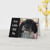 小さい私頼**どうだ?*** カード (黄色い花)