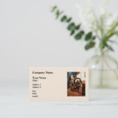 小さい糸車 名刺 (スタンド正面)