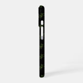 小さい緑のバイク iPhone 16ケース (左側面)