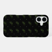 小さい緑のバイク iPhone 16ケース (裏面横)