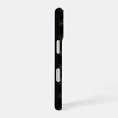 小さい緑のバイク iPhone 16ケース (右側面)