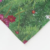 小さい緑の切り妻のフリースブランケットのアン フリースブランケット (角)