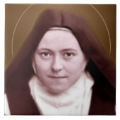 小さい花、 タイル (正面)