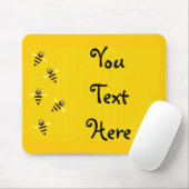 小さい蜂 マウスパッド (マウス)