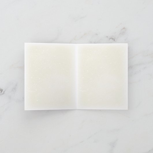 小さい計画のメッセージカードを作らないで下さい カード (内部)