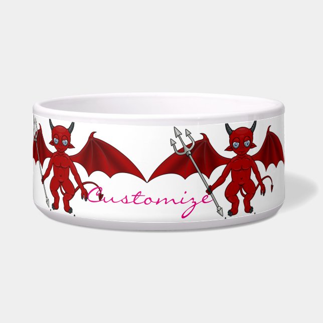 小さい赤い悪魔Thunder_Cove ボウル (正面)