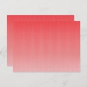 小さい赤と白正方形の背景 ポストカード (正面/裏面)
