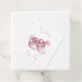 小さい足の指。大きな喜び。女の子だ。 フェイバータグ (インサイチュ)