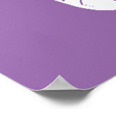 小さい足 ポスター (角)