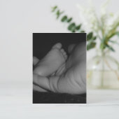 小さい足 ポストカード (スタンド正面)