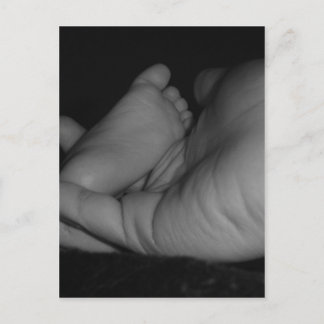 小さい足 ポストカード