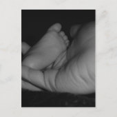 小さい足 ポストカード (正面)