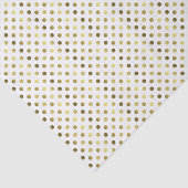 小さい金水玉模様のティッシュペーパー 薄葉紙 (詳細)