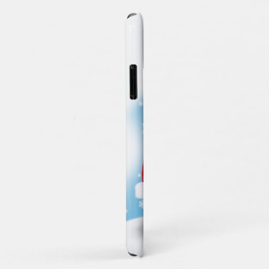 小さい雪だるまのiphone 4ケース Case-Mate iPhoneケース (裏面/右)