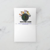 小さい静かに上塗を施してあるWheatenテリアのブランクのメッセージカード カード (内部)