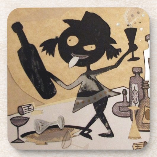 小さい飲まれたコースター コースター (正面)