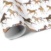 小さい馬の子馬の包装紙 ラッピングペーパー (ロールコーナー)
