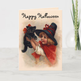 小さい魔法使いの女の子 カード