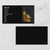 小さい鳥の名刺 名刺 (正面/裏面)