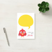 小さい鳥は私に|のポスト・イットを告げました ポストイット (オフィス)