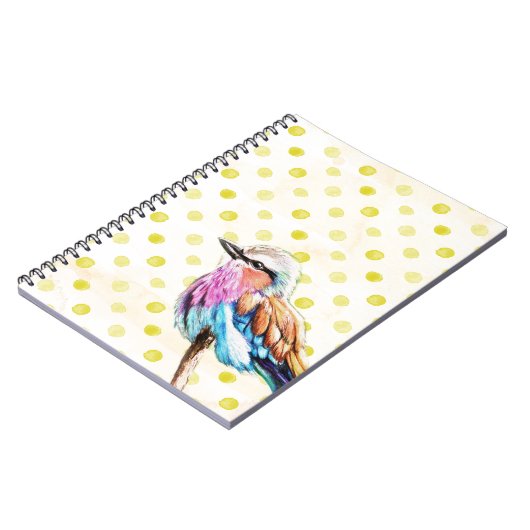 小さい鳥 ノートブック (左側)