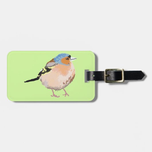 小さい鳥 ラゲッジタグ (正面横)