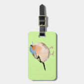 小さい鳥 ラゲッジタグ (正面縦)