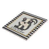 小さい鼻摘みもののおもしろいの漫画のタイル タイル (側面)