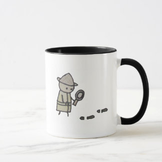 小さい1つの探偵の信号器のマグ マグカップ