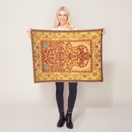 小さい1人洗い可能ムスリム祈りの言葉ラグ30"x40" フリースブランケット (インサイチュ)