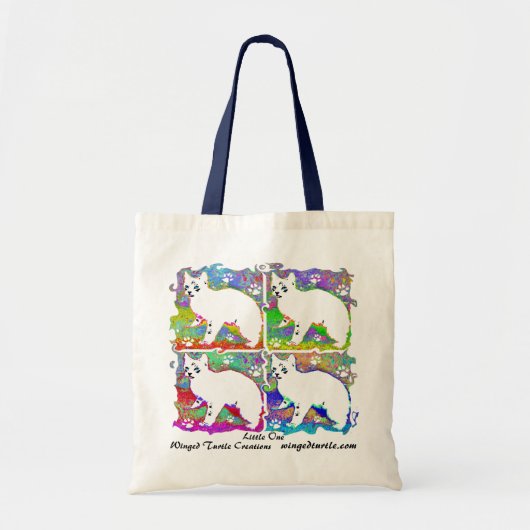 小さい1春のバッグ トートバッグ (正面)