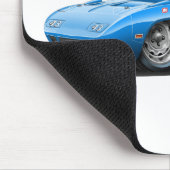 小さい1970年のナスカーSuperbird マウスパッド (コーナー)