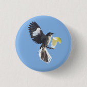 小さい1" TMBP Pinボタン 缶バッジ (正面)